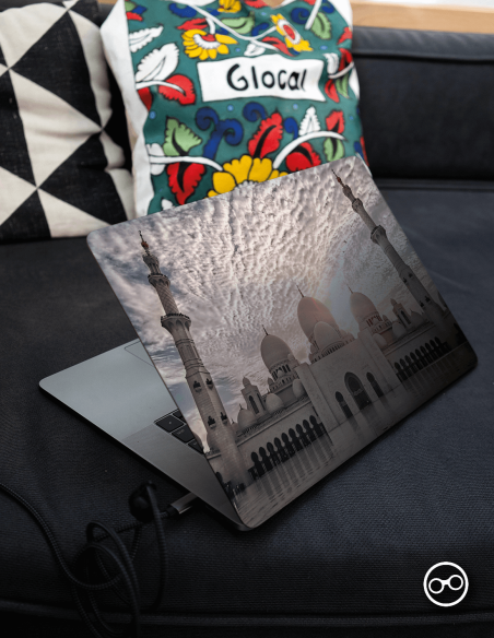 Cairo-Moskee Laptop Sticker - 1