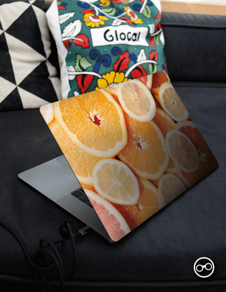 Citrus Close Up Laptop Sticker - 1
