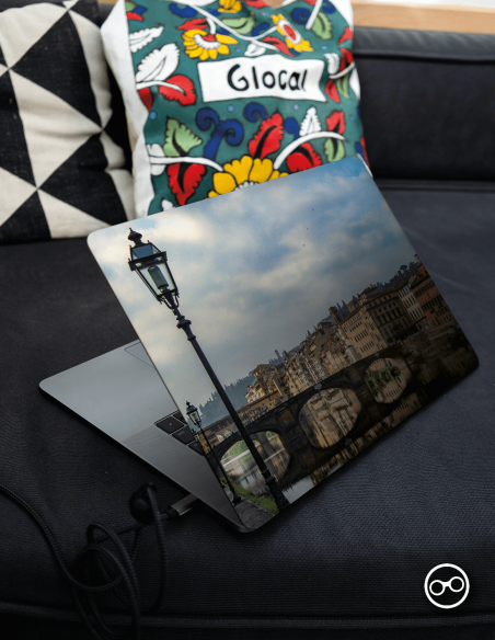 Florance Ponte Santa Trinita Laptop Sticker - 1