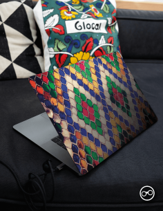 Glas mozaïek Laptop Sticker - 1