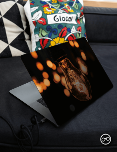 Glazen Lamp Laptop Sticker - 1