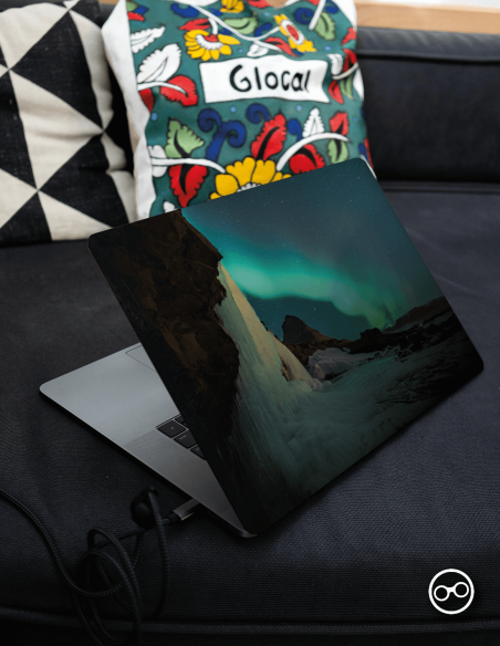 Gletsjer Laptop Sticker - 1