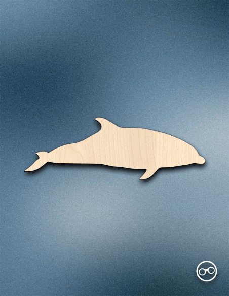 Houten Figuur Dolfijn - 1