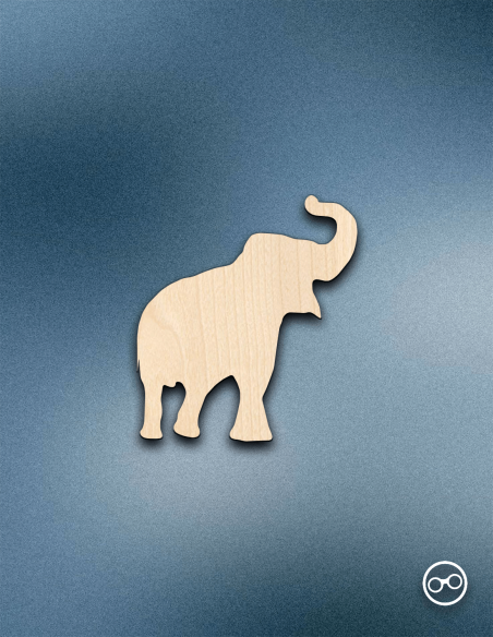 Houten Figuur Olifant - 1