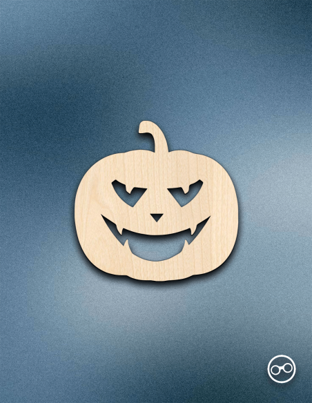 Houten Figuur Pompoen - 1