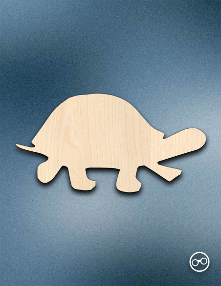 Houten Figuur Schildpad