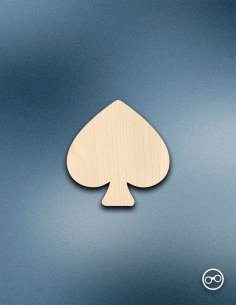 Houten Figuur Schoppen