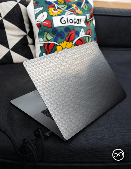 Honeycomb Wit Laptop Sticker - 1