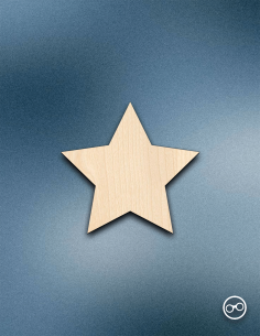 Houten Figuur Ster