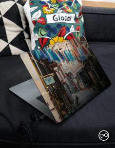 Istanboel Steeg Laptop Sticker - 1