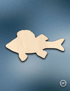 Houten Figuur Vis