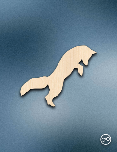 Houten Figuur Vos kopen? - Stickermaster