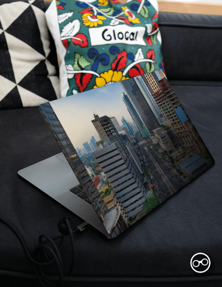 Jakarta Highway Laptop Sticker - 1