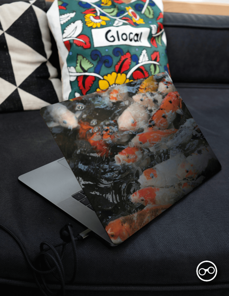 Koi-Karpers Laptop Sticker - 1