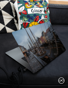 Kopenhagen Haven Laptop Sticker - 1
