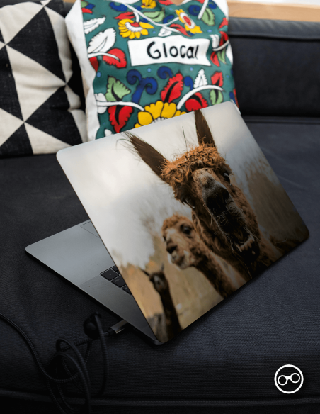 Lama Laptop Sticker - 1