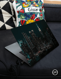 New York Skyline Laptop Sticker - 1