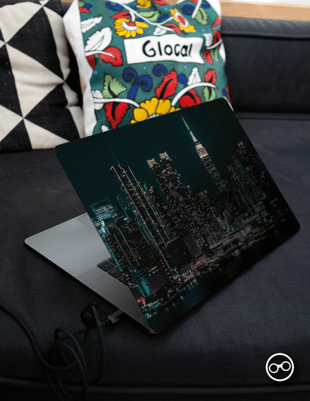 New York Skyline Laptop Sticker - 1