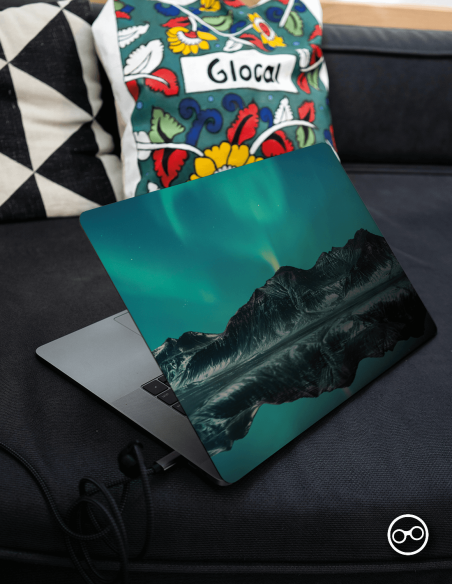 Noorderlicht Laptop Sticker - 1