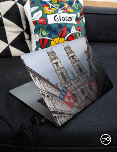 Orléans cathédrale sainte-croi Laptop Sticker - 1