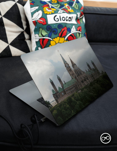 Ottawa Turisticos Laptop Sticker - 1