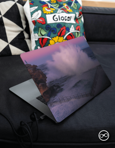 Overstroming Laptop Sticker - 1