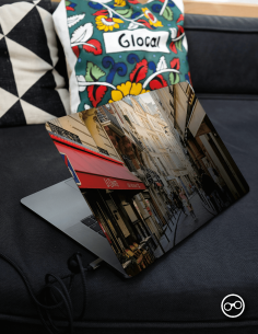 Parijs Centrum Laptop Sticker - 1