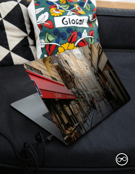 Parijs Centrum Laptop Sticker - 1