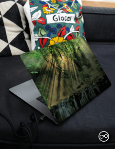 Regenwoud Laptop Sticker - 1