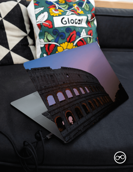 Rome Colosseum Laptop Sticker - 1