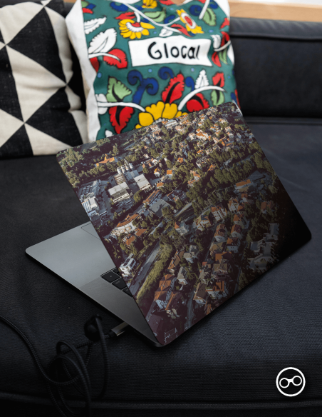 San-Marino Skyline Laptop Sticker - 1