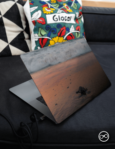 Schildpad Jong Laptop Sticker - 1