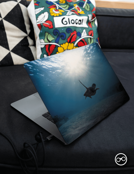 Schildpad Laptop Sticker - 1