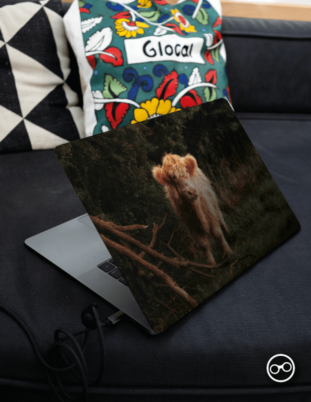 Schotse Hooglander Laptop Sticker - 1