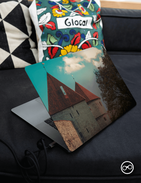 Tallinn-Walls Laptop Sticker - 1