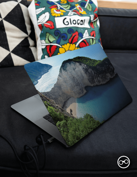 Tropisch Strand Laptop Sticker - 1