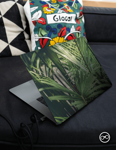 Tropische Bladeren Laptop Sticker - 1