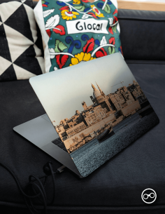 Valletta Ciudad Laptop Sticker - 1
