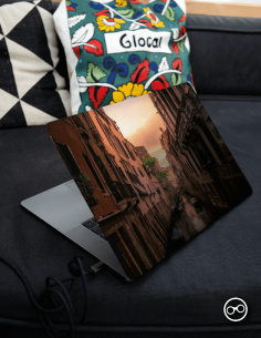 Venetië In De Morgen Laptop Sticker - 1