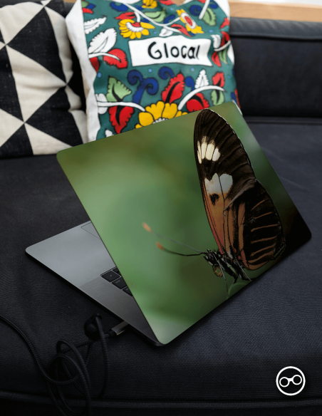 Vlinder Laptop Sticker - 1