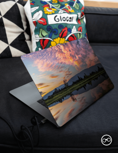 Zomeravond Laptop Sticker - 1