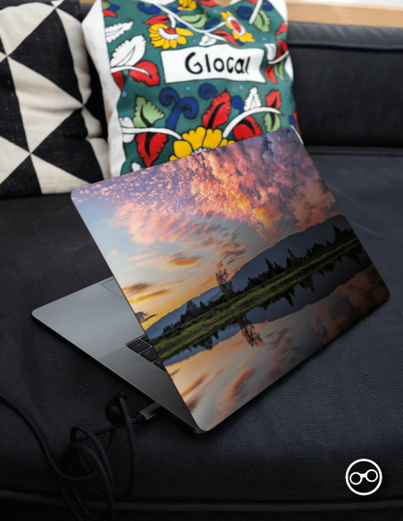 Zomeravond Laptop Sticker - 1