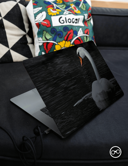 Zwaan Laptop Sticker - 1