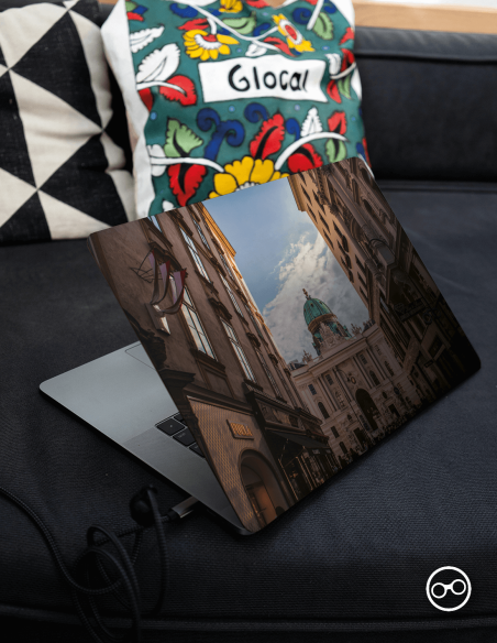 Wenen Hofbrug Laptop Sticker - 1