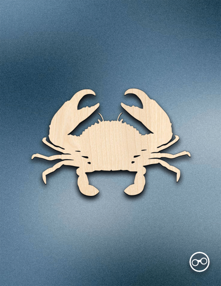 Houten Figuur Krab - 1