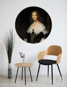 Behangcirkel Portret van een vrouw - 1