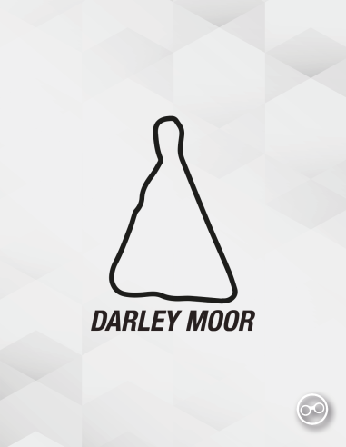 Darley Moor circuitsticker in glans, mat of strijkfolie – perfect voor auto’s, laptops en meer
