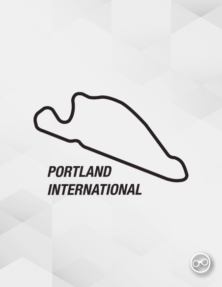 Circuit sticker Portland International Raceway