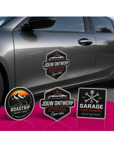 Stickermaster #1 Ontwerp je eigen autostickers