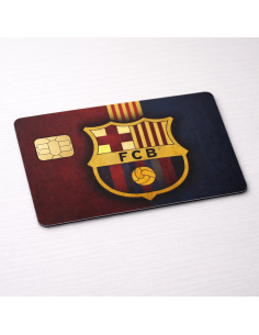 Pinpas sticker met eigen ontwerp strak aangebracht op bankpas 2